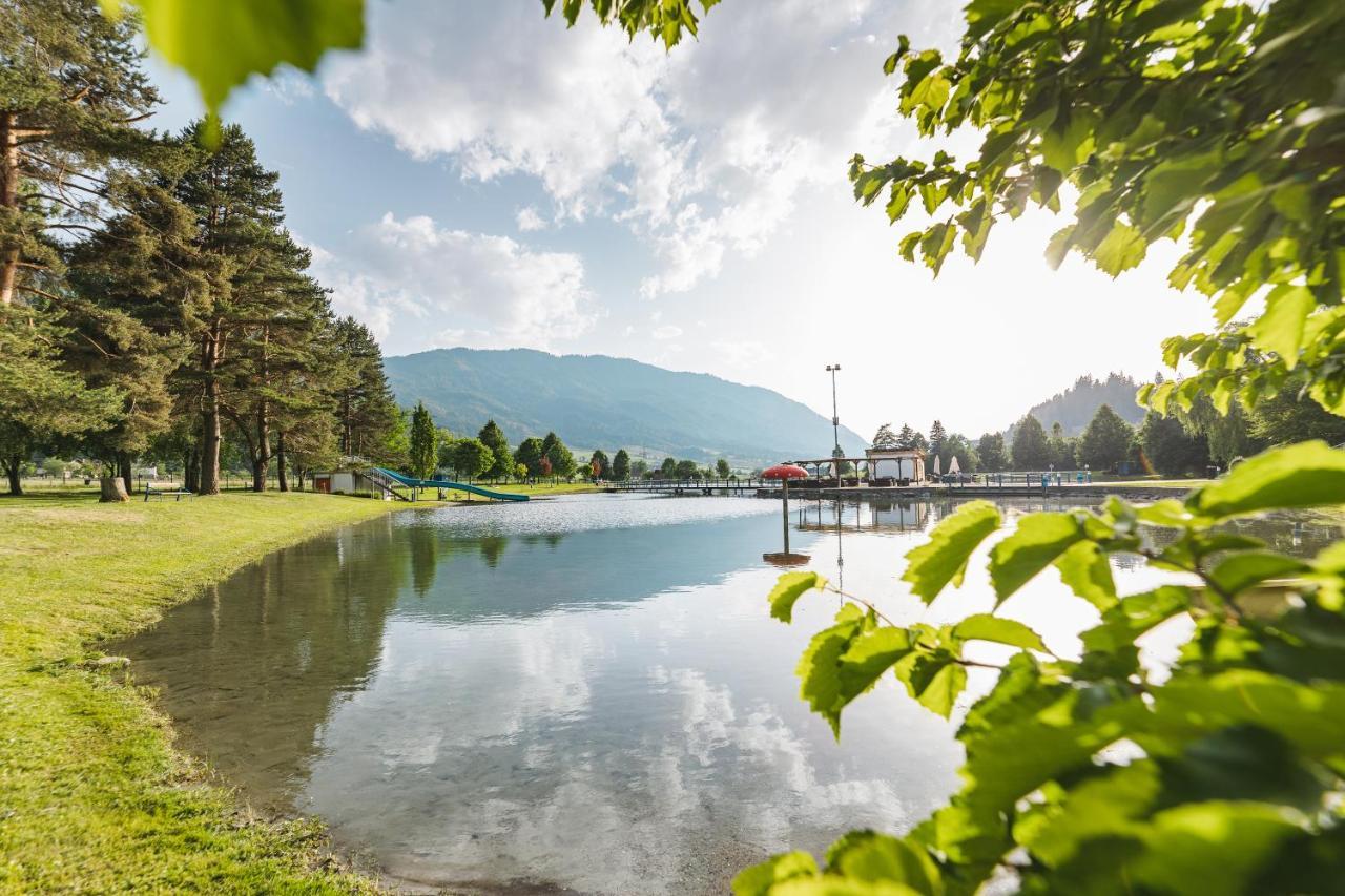 Chalets Am Badesee Lassing Lassing  エクステリア 写真