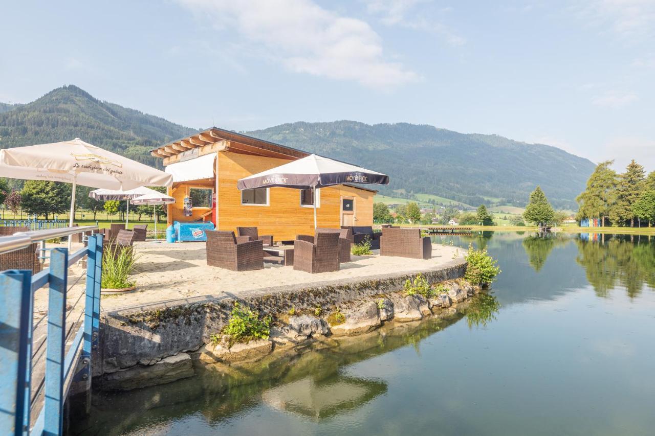 Chalets Am Badesee Lassing Lassing  エクステリア 写真