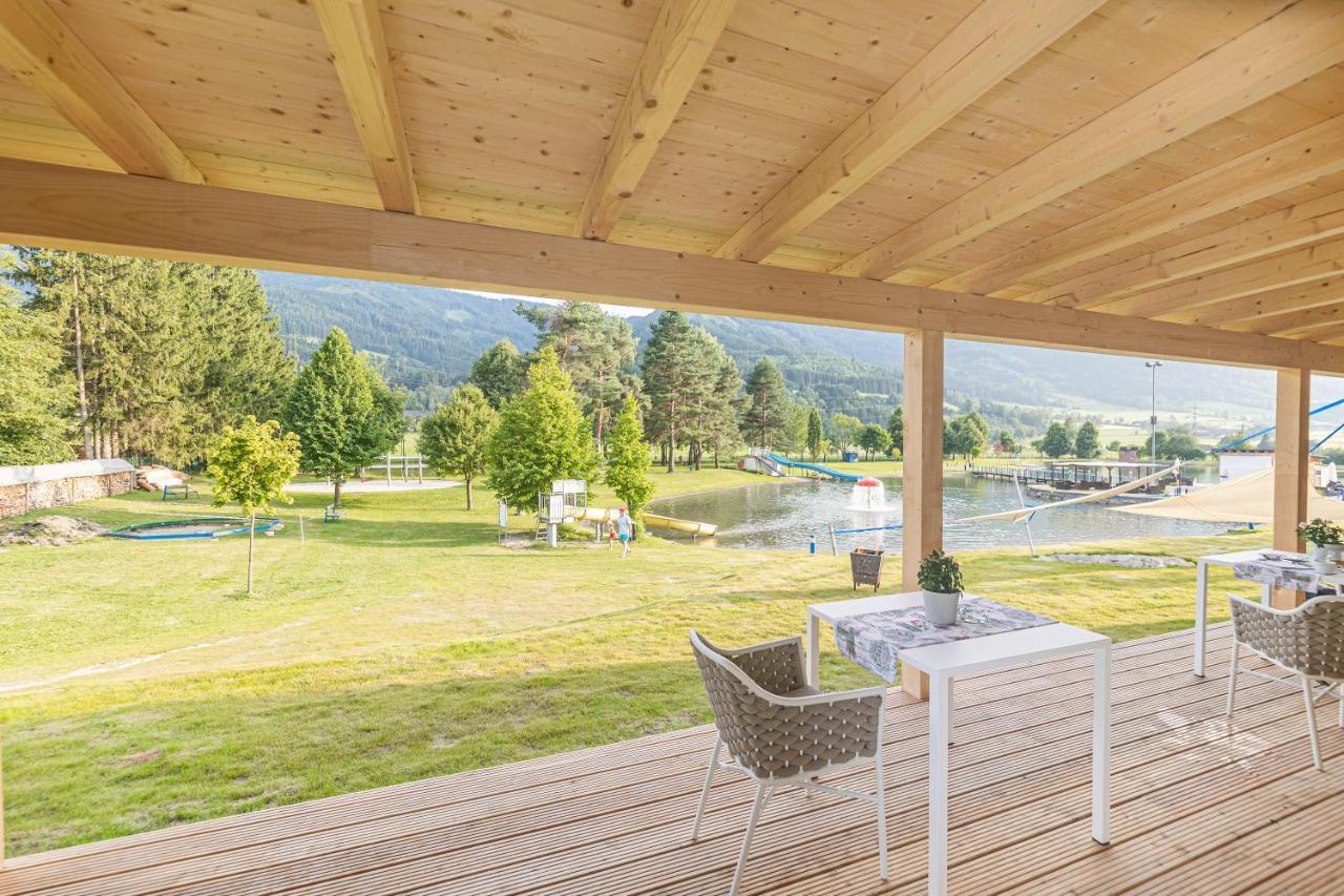 Chalets Am Badesee Lassing Lassing  エクステリア 写真